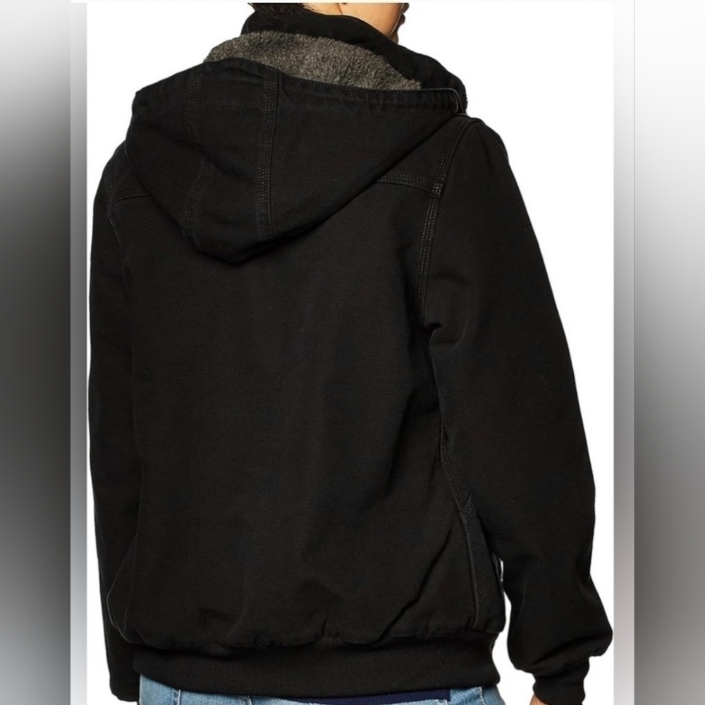 Carhartt Weathered Wildwood Yellowstone Beth Dutton Jacket in Black M - Picture 7 of 7